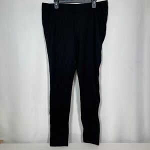 Sixth & Lane Black Ponte Leggings High Rise Front Seam Pants Women's 14/16L NWT